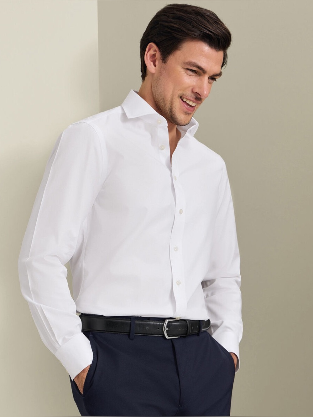 Charles Tyrwhitt Extra Slim Fit White Dress Shirt